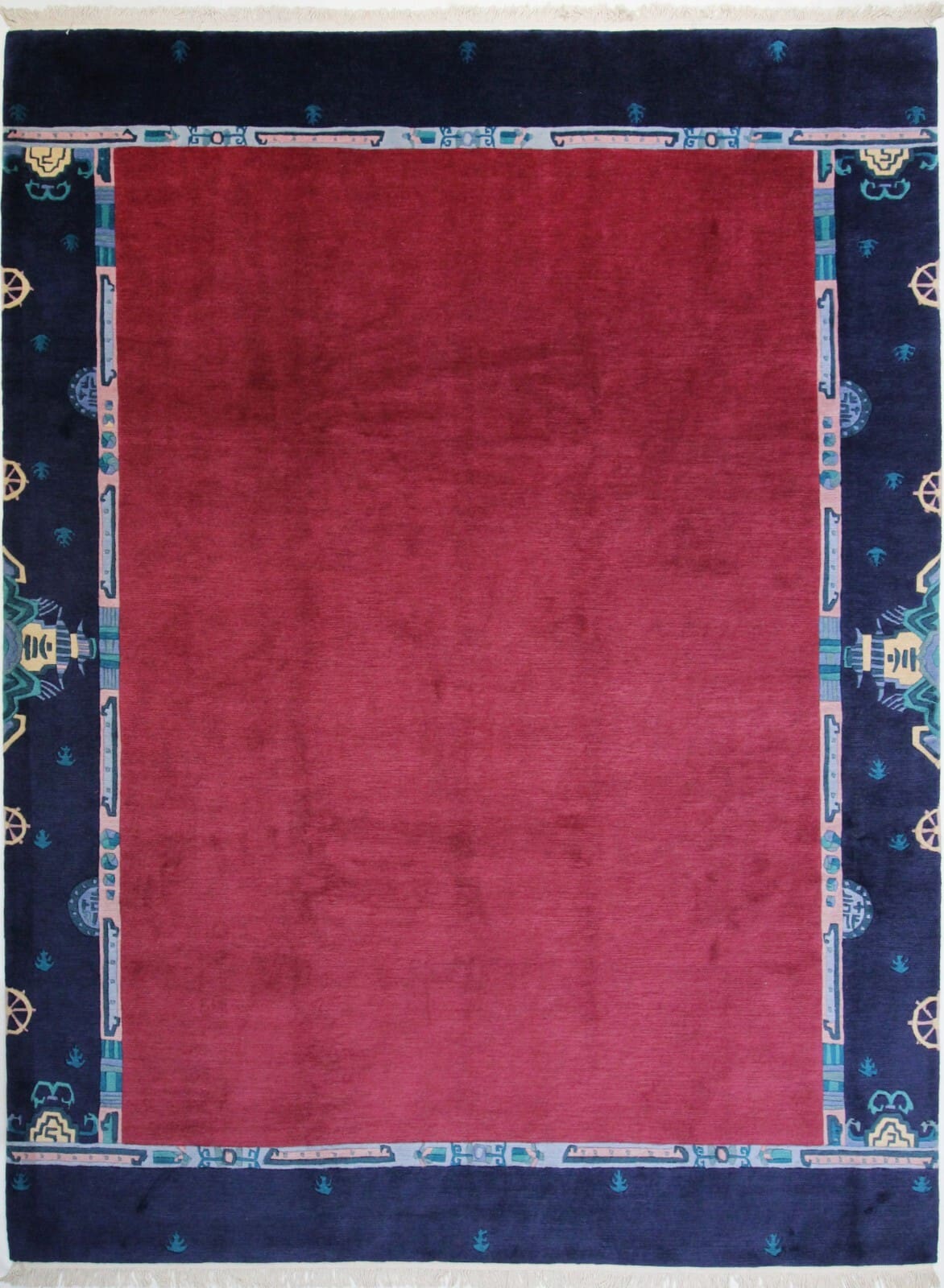 Original Nepal Orientteppich 341 x 255 cm handgeknüpft Top Ware