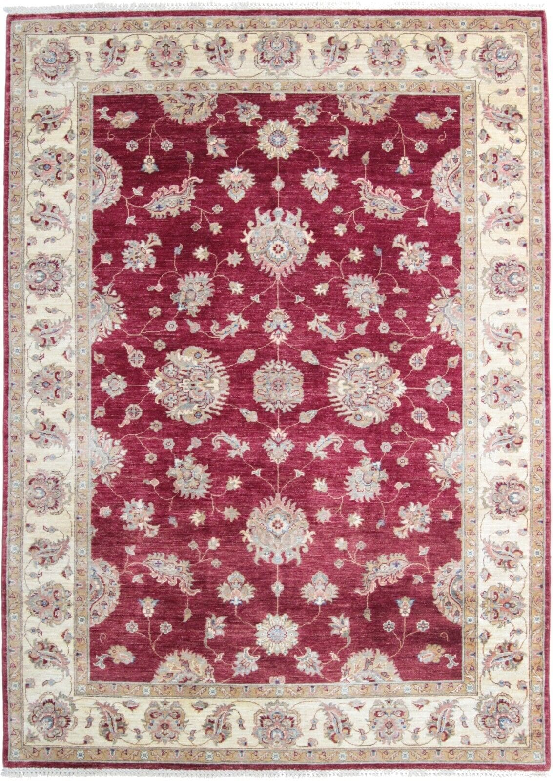 Original Pakistan Teppich Ziegler 258x182 cm, Modern Style, handgeknüpft