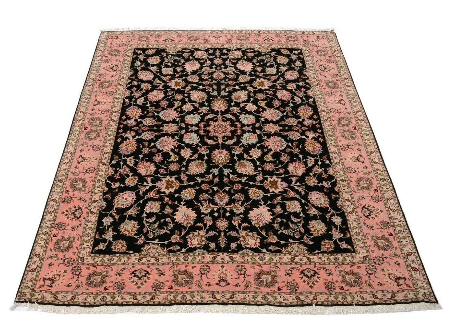 Perserteppich 260x205 cm Tabriz, 550.000 Knoten, handgeknüpft