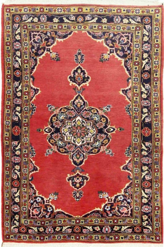 Rugeast Keshan Teppich 162x110 cm – Handgeknüpft, Perserteppich