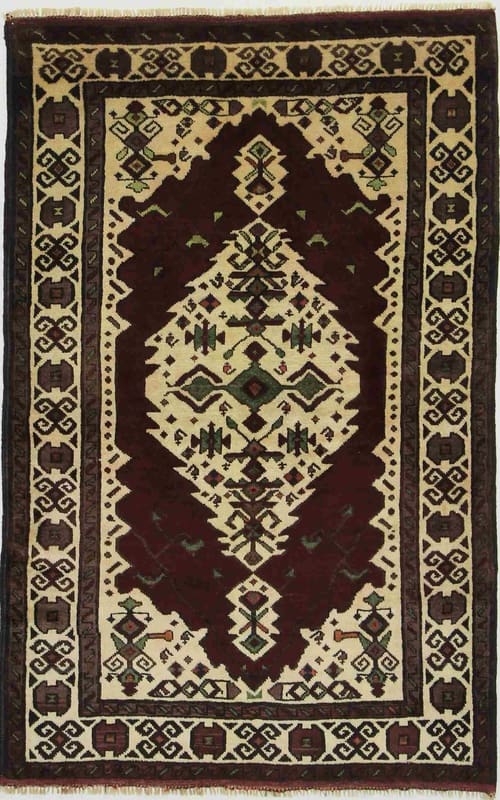 Rusi Orientteppich 164x117 cm – Handgeknüpft, Wolle, elegant