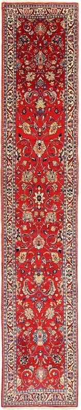 Sarough Teppich 425x81 cm | Antik, USA, einzigartiges Design, handgeknüpft