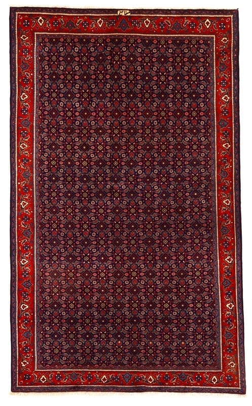 SaroukMarkMashaikh Teppich 212x126 cm, handgeknüpft, Orientteppich