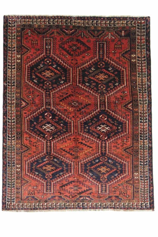 Shiraz Orientteppich 225x174 cm - Handgeknüpft, traditionell