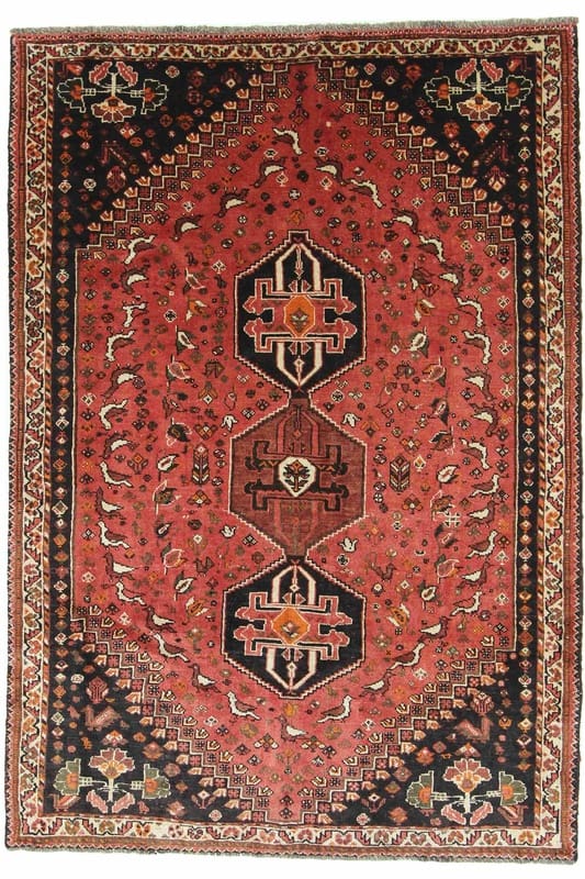 Shiraz Orientteppich 264x184 cm, Wolle, Ghaschghai, handgeknüpft