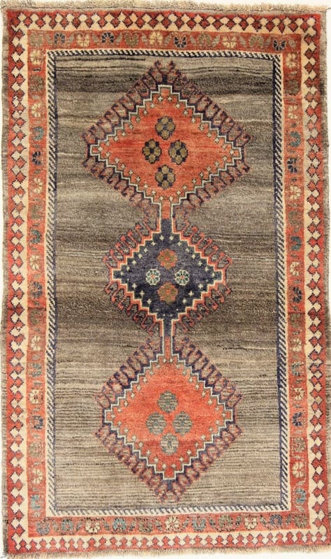 SHIRAZ Teppich 186x113 cm | Ghaschghai Wolle | handgeknüpft