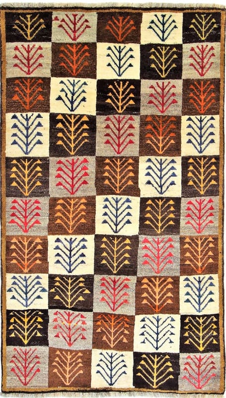 Shiraz Teppich 205x117, Ghaschghai, Wolle, handgeknüpft