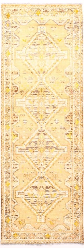 Shiraz Teppich 279x98 cm – Handgeknüpft, geometrisches Design, Perserteppich