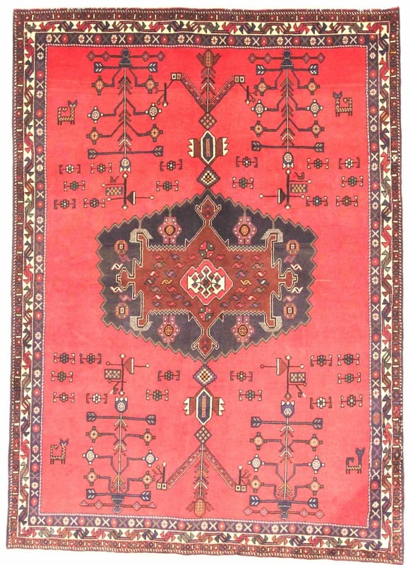 SIRJAN Teppich 243x174 cm, 90.000 Knoten/m², Perserteppich handgeknüpft