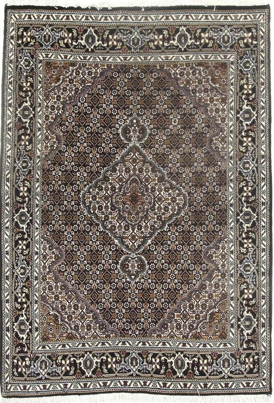 Tabriz 40 Raj Teppich 147x106 cm – handgeknüpft, Perserteppich