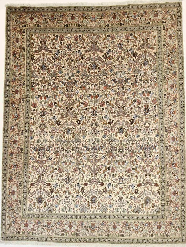 Tabriz Tabatabai 362x280 cm – handgeknüpfter Perserteppich