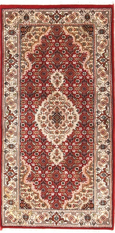 Tabriz Teppich 122x61 cm, handgeknüpft, Perserteppich