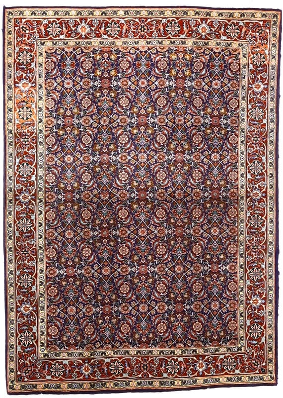 Tabriz Teppich 159x109 cm, handgeknüpft, Perserteppich