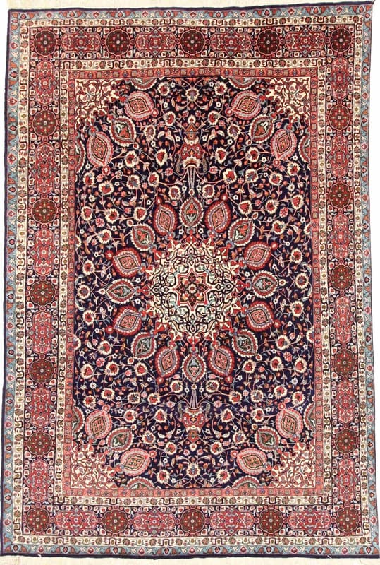 Tabriz Teppich 299x199 cm, handgeknüpft, Perserteppich