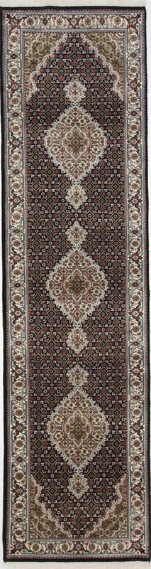 Tabriz Teppich 300x81 cm, handgeknüpft, Perserteppich