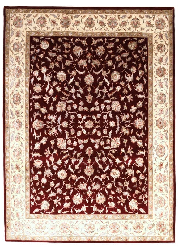Tabriz Teppich 342x240 cm, handgeknüpft, Perserteppich