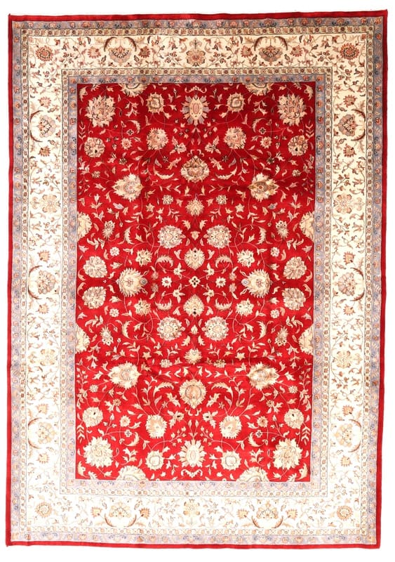 Tabriz Teppich 346x245 cm, handgeknüpft, Perserteppich