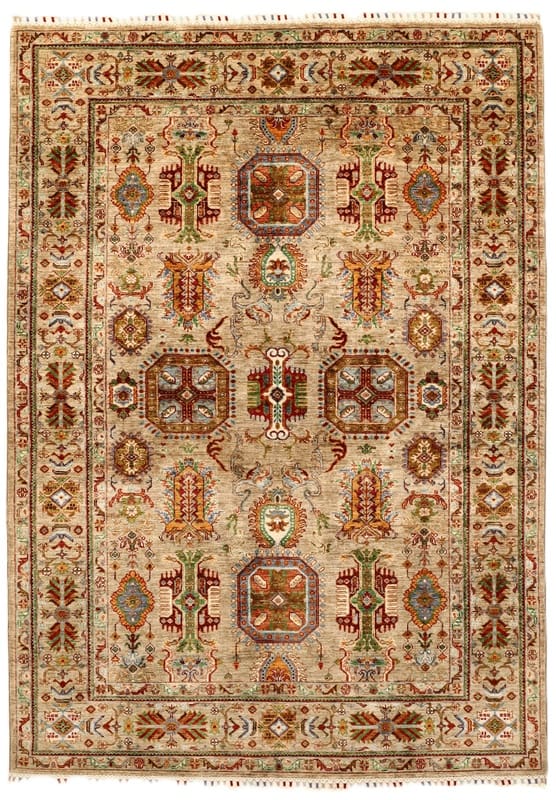 Waziri Orientteppich 253x180 cm – Handgeknüpft aus Wolle