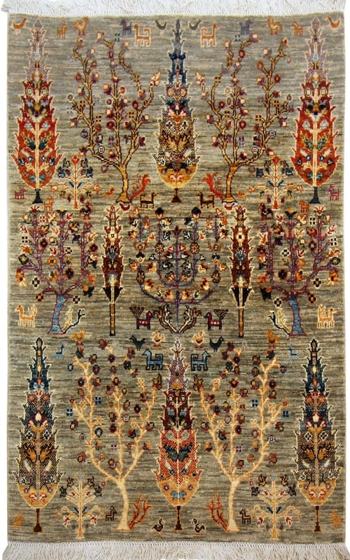 Ziegler Orientteppich 149x100 cm - Antiklook, handgeknüpft