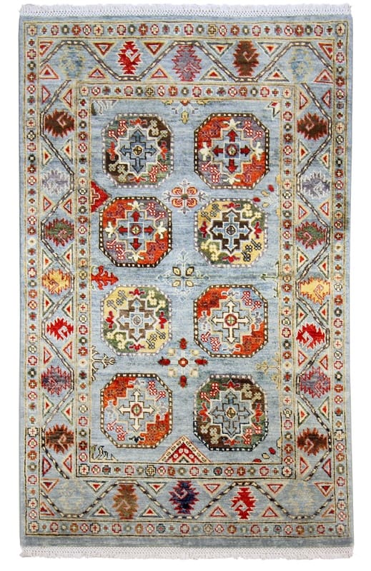 Ziegler Orientteppich 154x99 cm – Antiklook, handgeknüpft