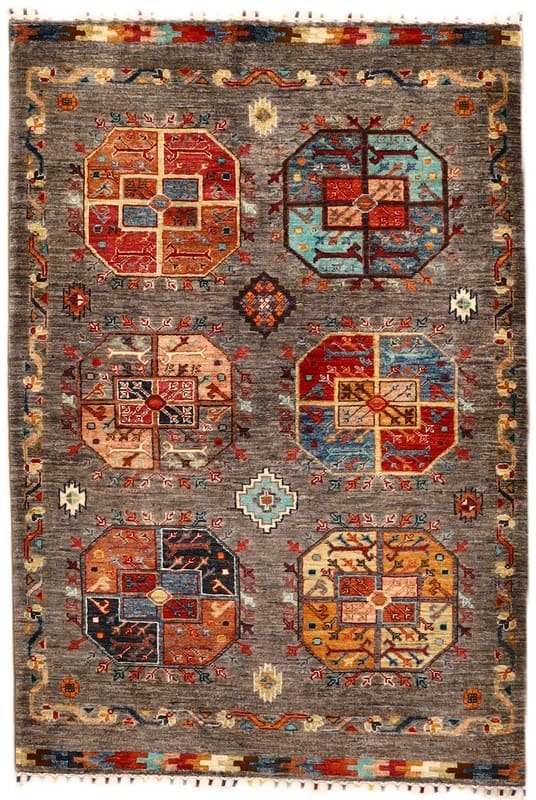 ZIEGLER Orientteppich 156x106 cm - Handgeknüpft, klassisches Design