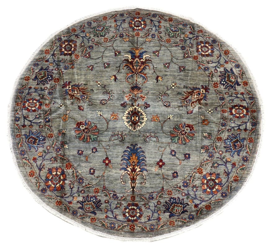 Ziegler Orientteppich 177x176 cm - Antik-Look, Handgeknüpft