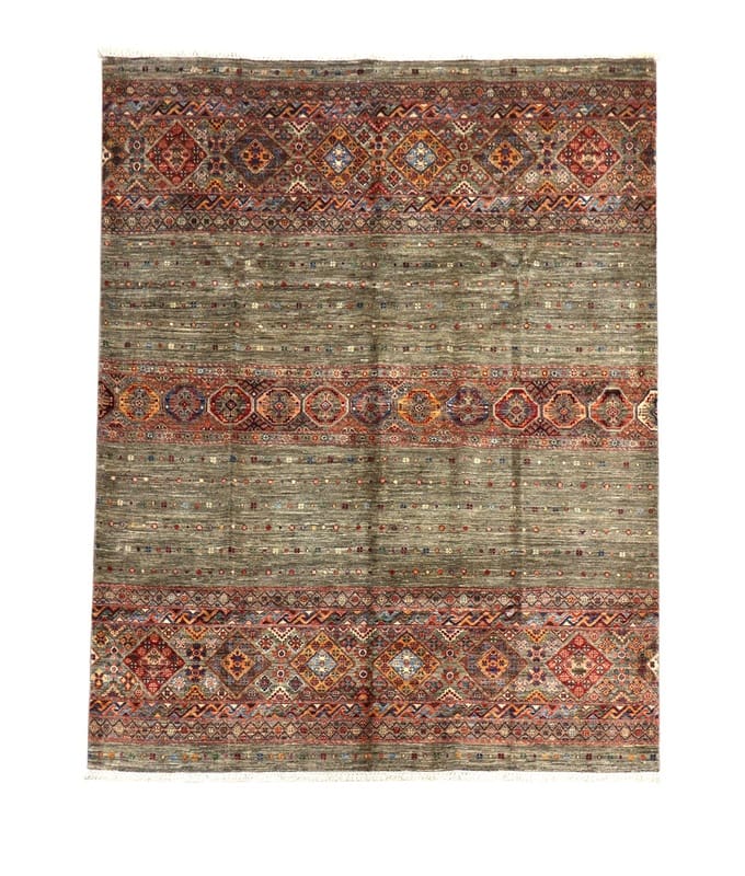 Ziegler Orientteppich 246x204 cm - Antiklook, handgeknüpft