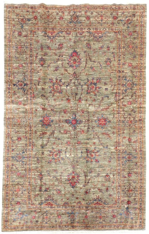 Ziegler Orientteppich 247x165 cm – Antik-Design, Handgeknüpft