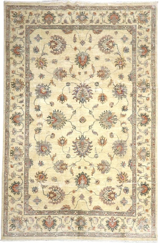 Ziegler Orientteppich 299x210 cm – Antikes Design, handgeknüpft