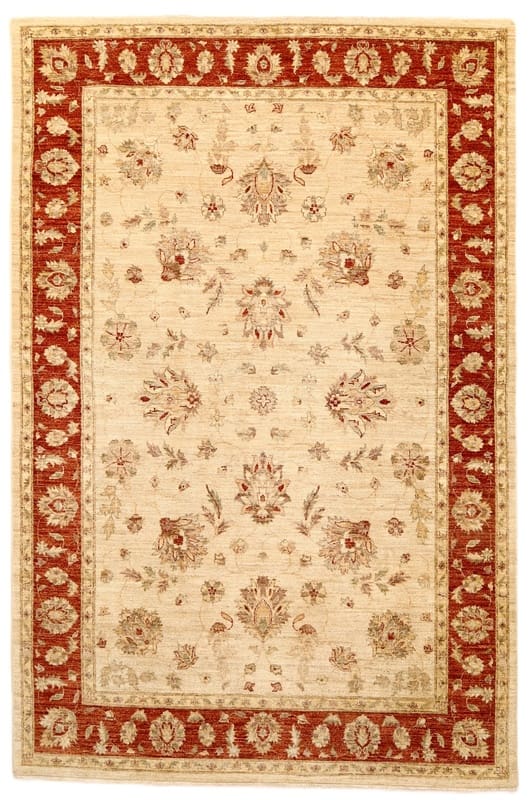 Ziegler Orientteppich 302x201 cm, handgeknüpft, Wolle, klassisch