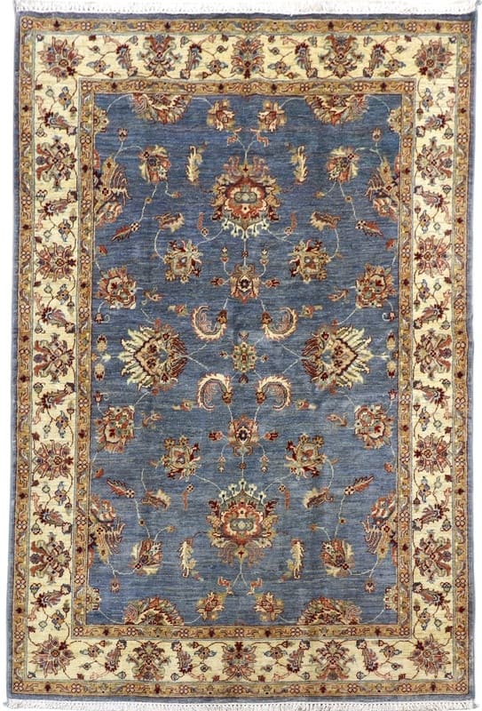 Ziegler Teppich 212x155 cm - Antiklook, handgeknüpft, Orientteppich