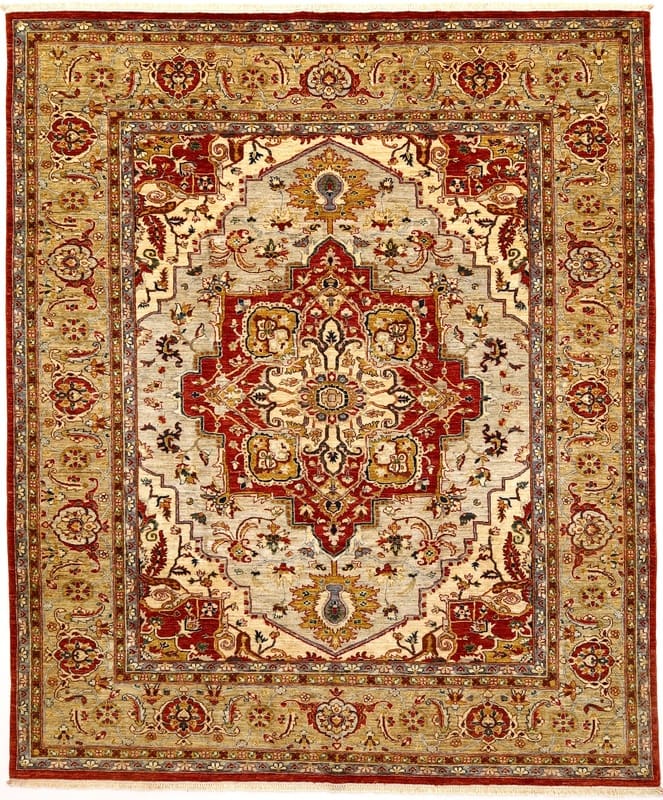 ZieglerDesignHeriz Orientteppich 295x248cm handgeknüpft, antik