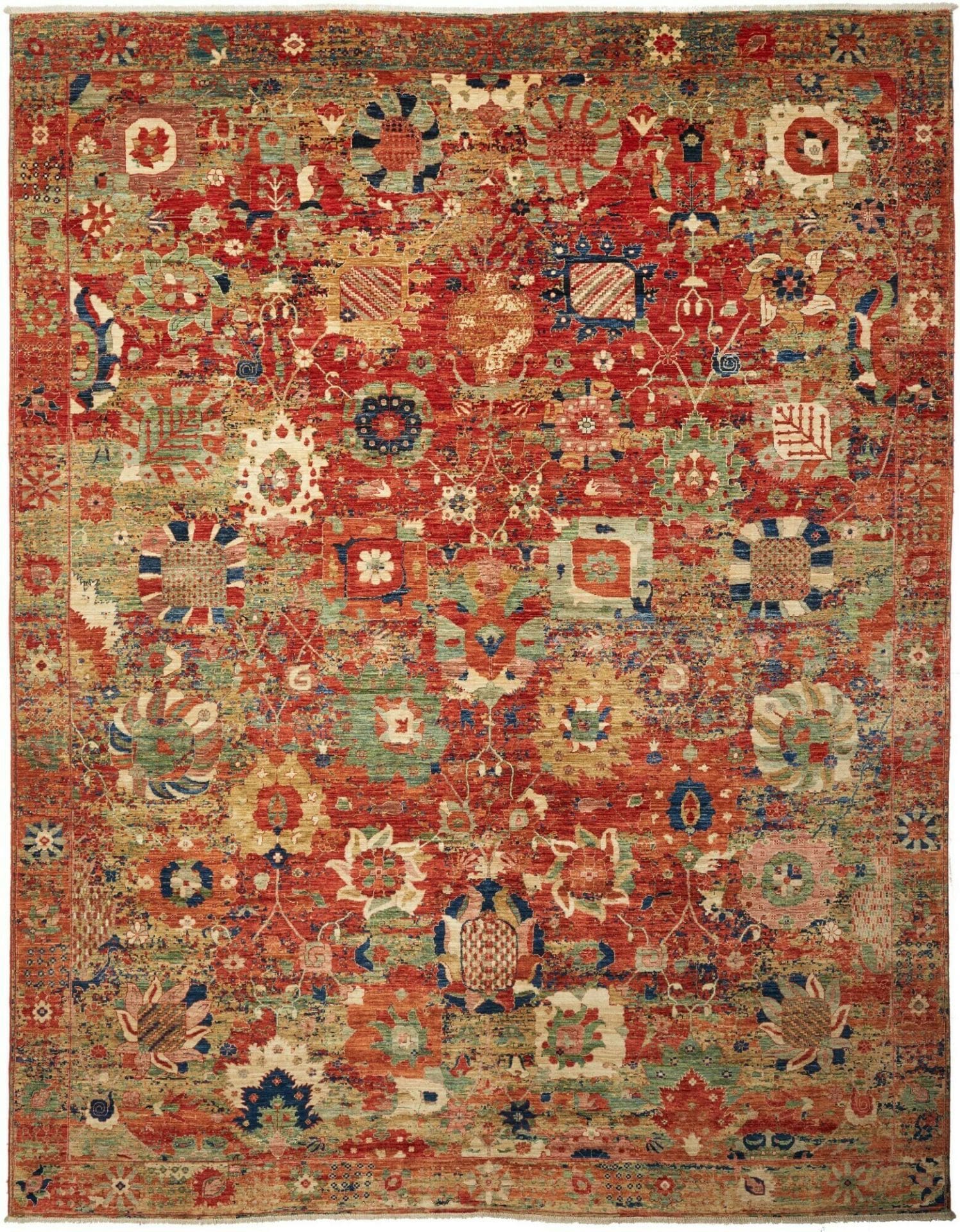 Ariana Orientteppich 277 x 355cm aus Schurwolle, handgeknüpft