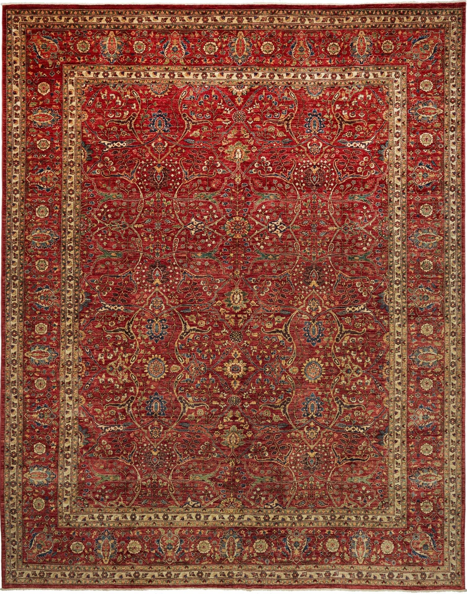 Ariana Orientteppich 280 x 356cm aus Schurwolle, handgeknüpft