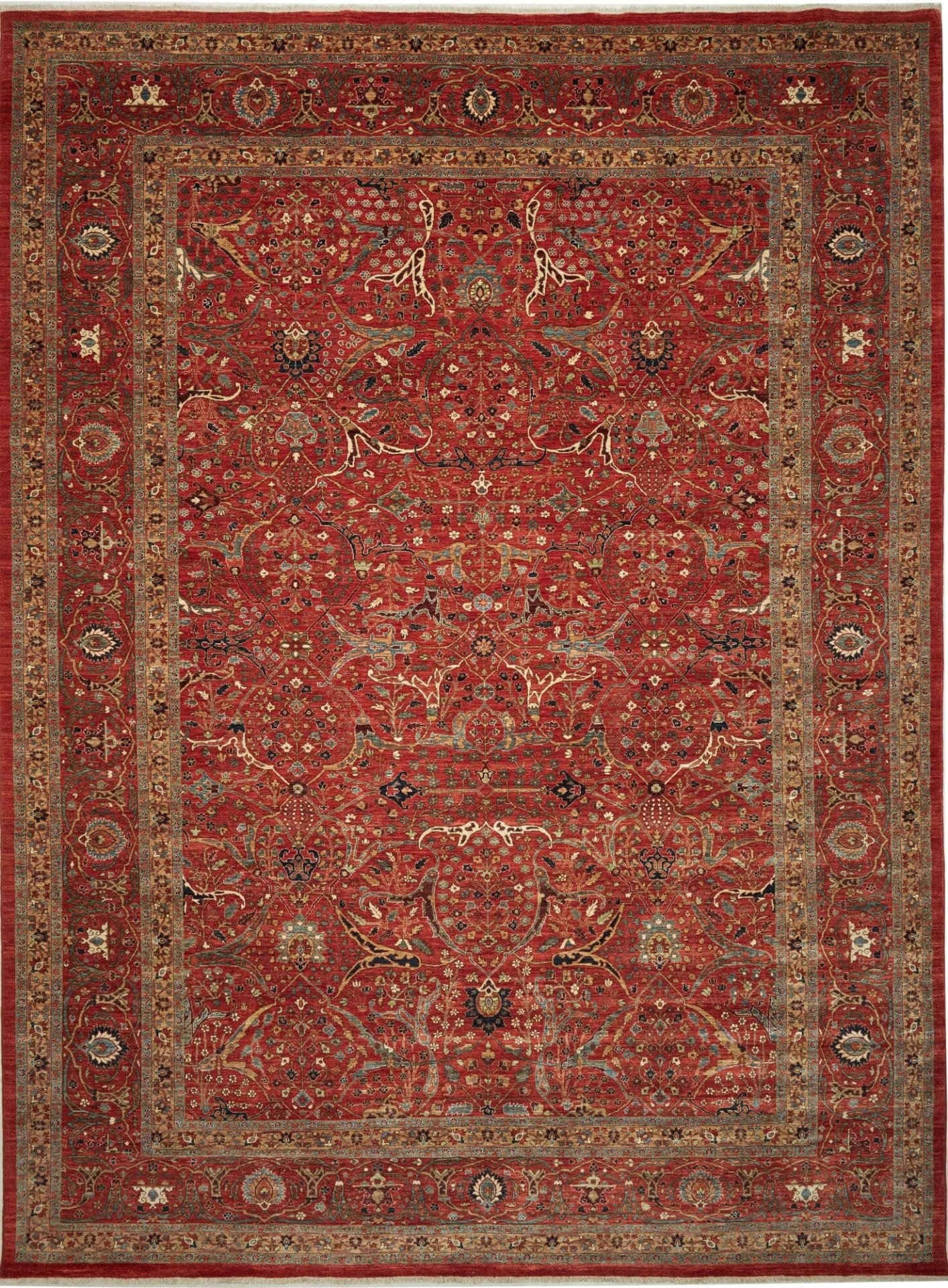 Ariana Orientteppich 317 x 417cm aus Schurwolle, handgeknüpft