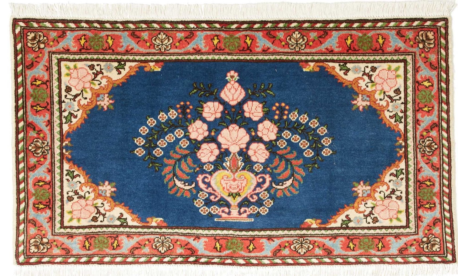 Bachtiar Teppich 103 x 60cm, Schurwolle, handgeknüpft, Perserteppich