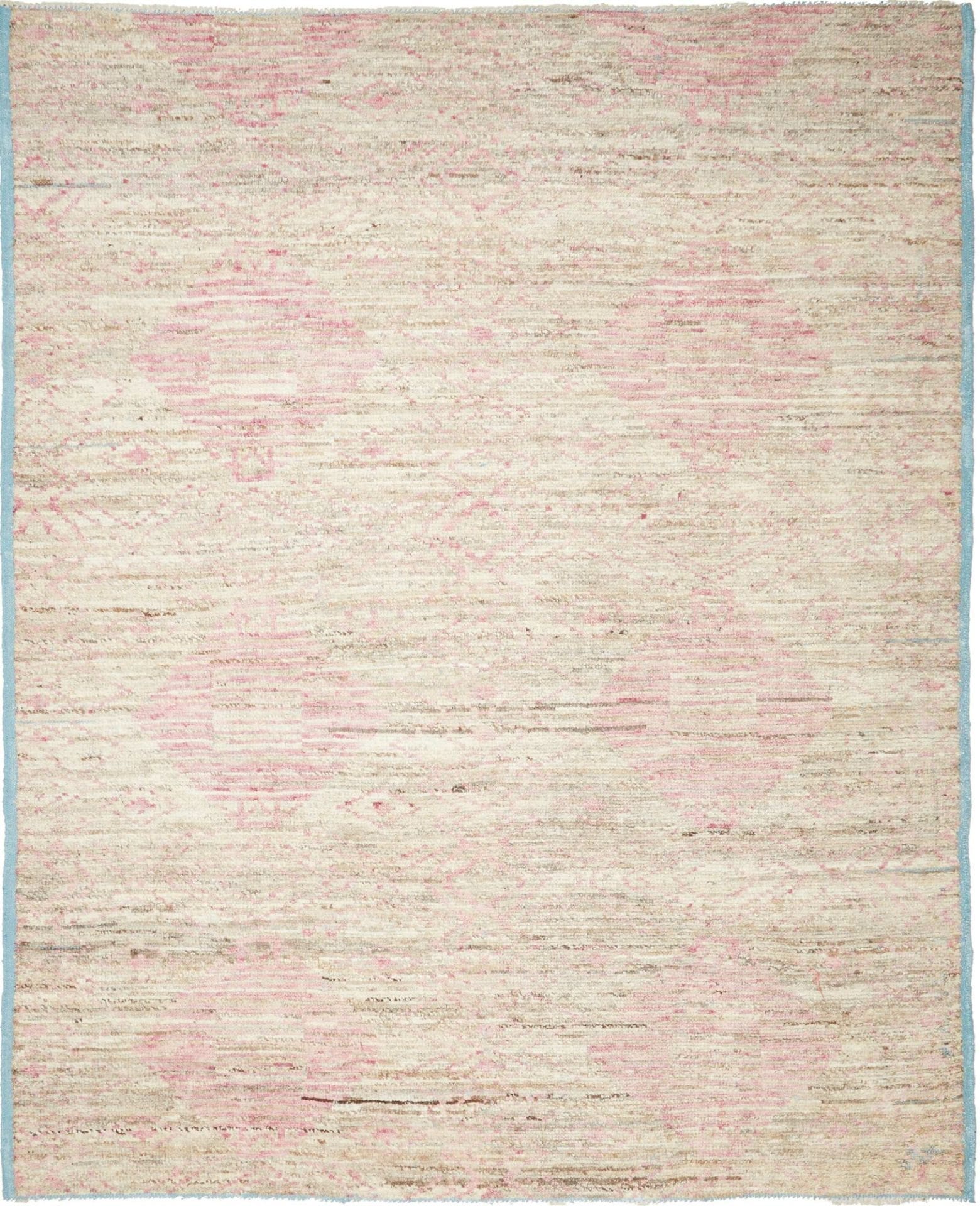 Berber Orientteppich 251 x 303 cm aus Schurwolle, handgeknüpft