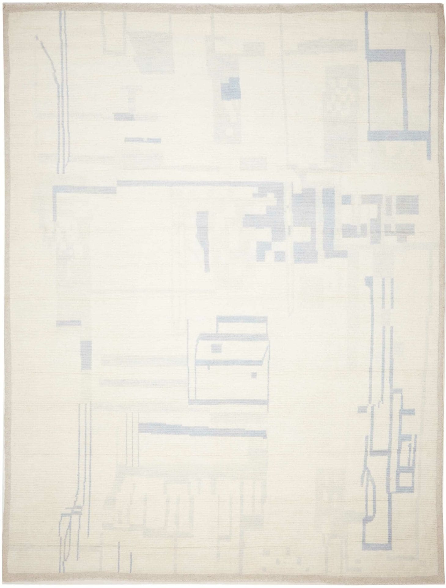 Berber Teppich 284 x 372cm aus Schurwolle, handgeknüpft, Orientteppich