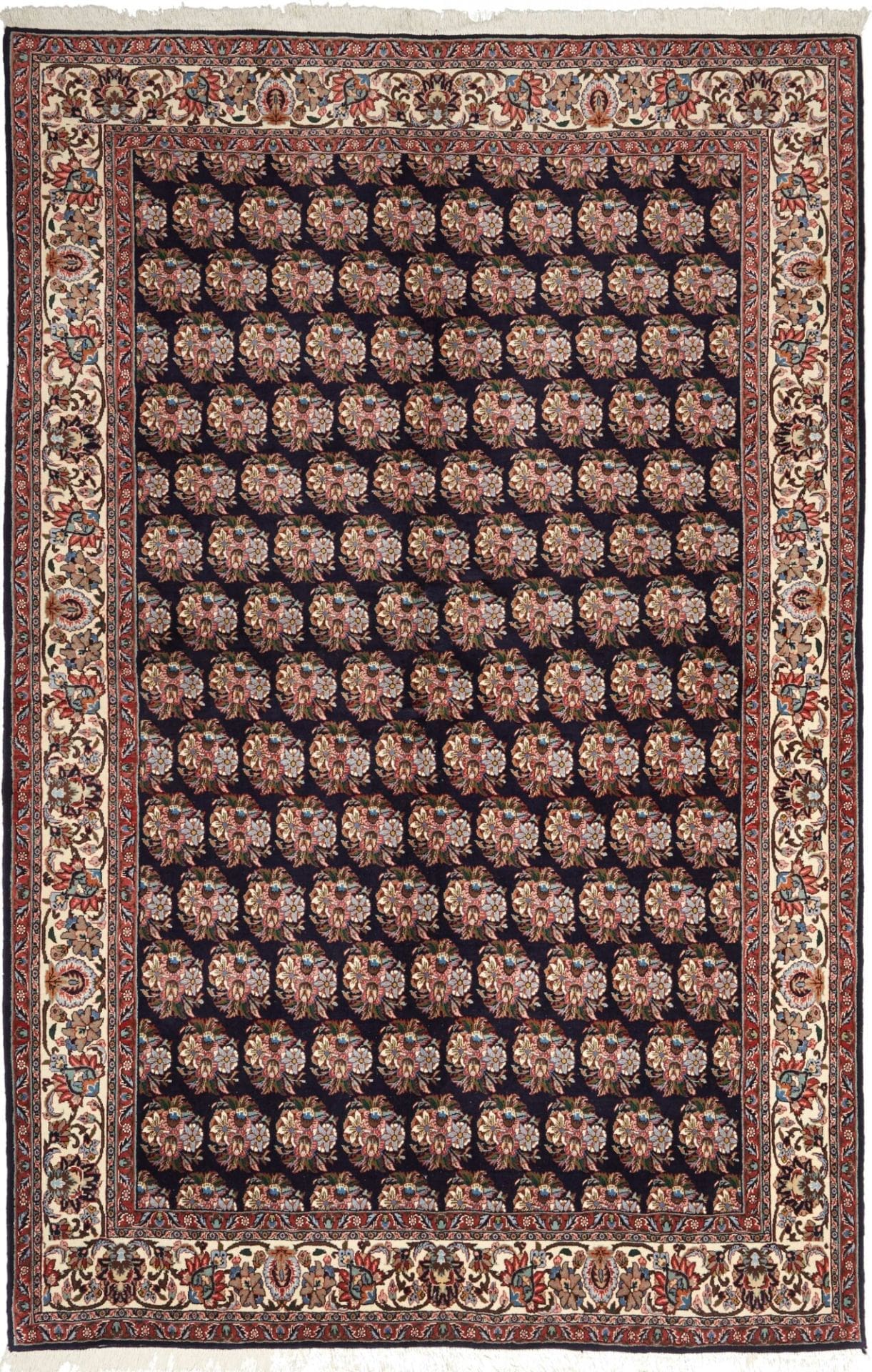 Bidjar Teppich 159 x 242 cm - Handgeknüpfter Perserteppich