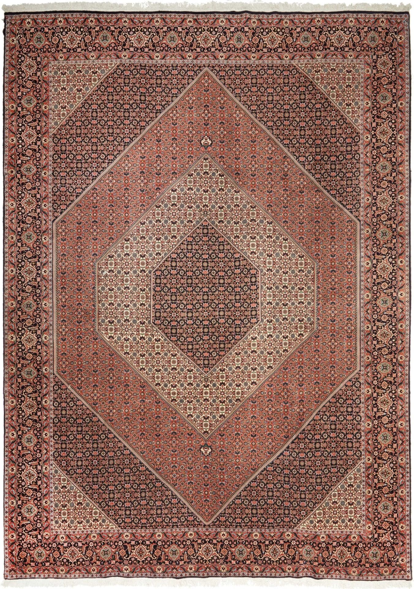 Bidjar Teppich 259 x 355cm | Handgeknüpft | Perserteppich