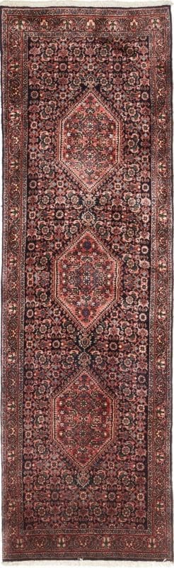 Bidjar Teppich 61 x 200cm, handgeknüpft, Schurwolle, exklusiv