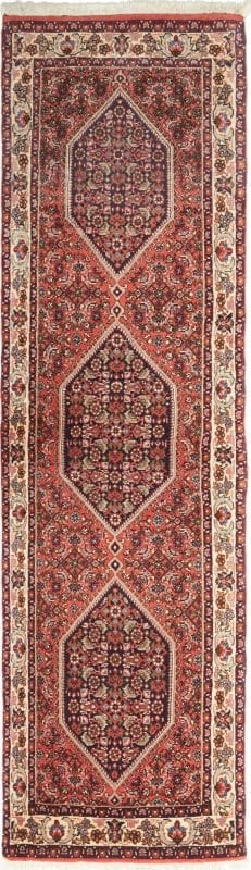 Bidjar Teppich 67 x 220cm - Handgeknüpft, Schurwolle, Perserteppich