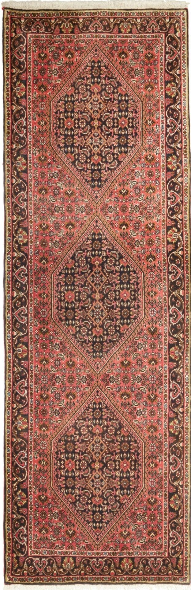 Bidjar Teppich 69 x 208 cm - Handgeknüpft, Schurwolle, Perserteppich