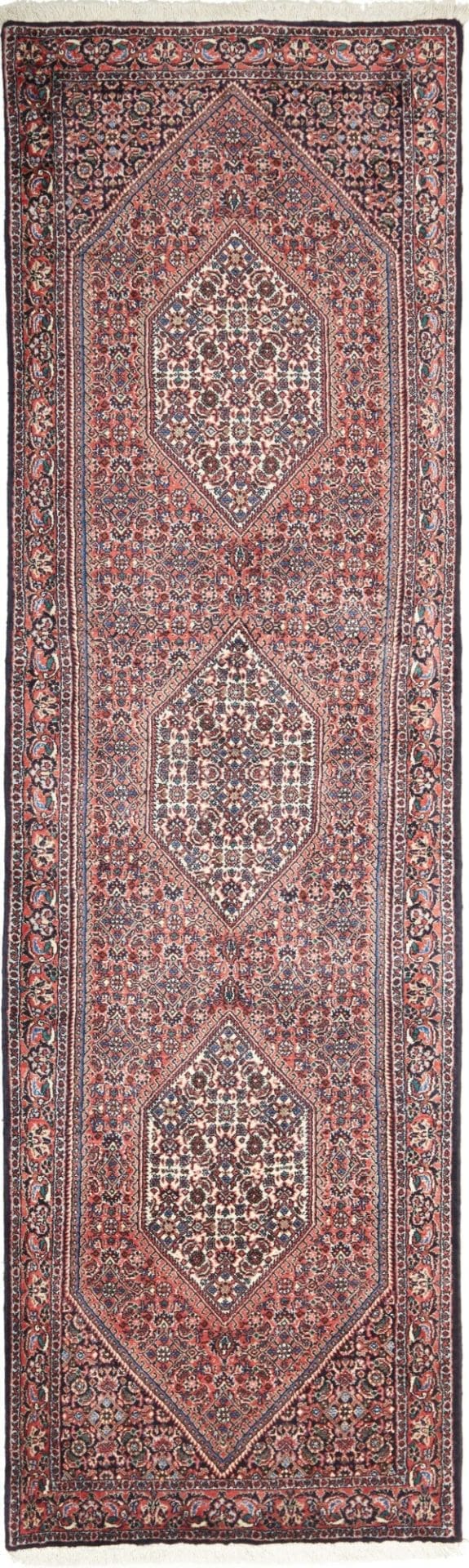 Bidjar Teppich 77 x 249 cm - Handgeknüpft, Exklusiv, Schurwolle