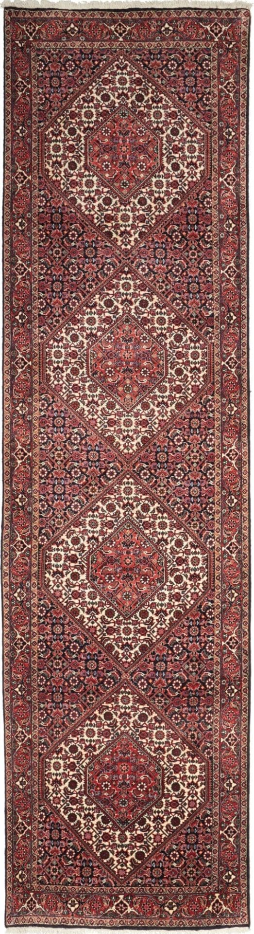 Bidjar Teppich 80 x 310 cm - Handgeknüpft - Exklusives Design