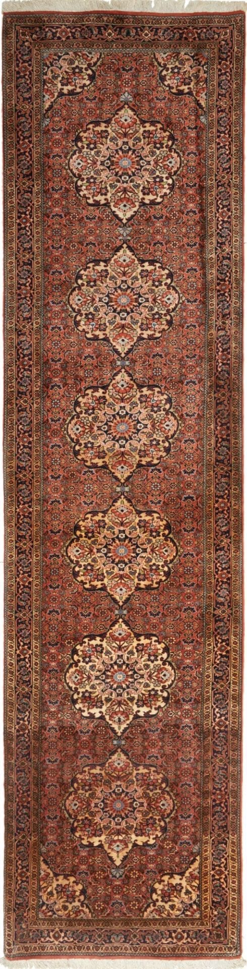 Bidjar Teppich 80 x 325cm – handgeknüpft, Schurwolle, Perserteppich