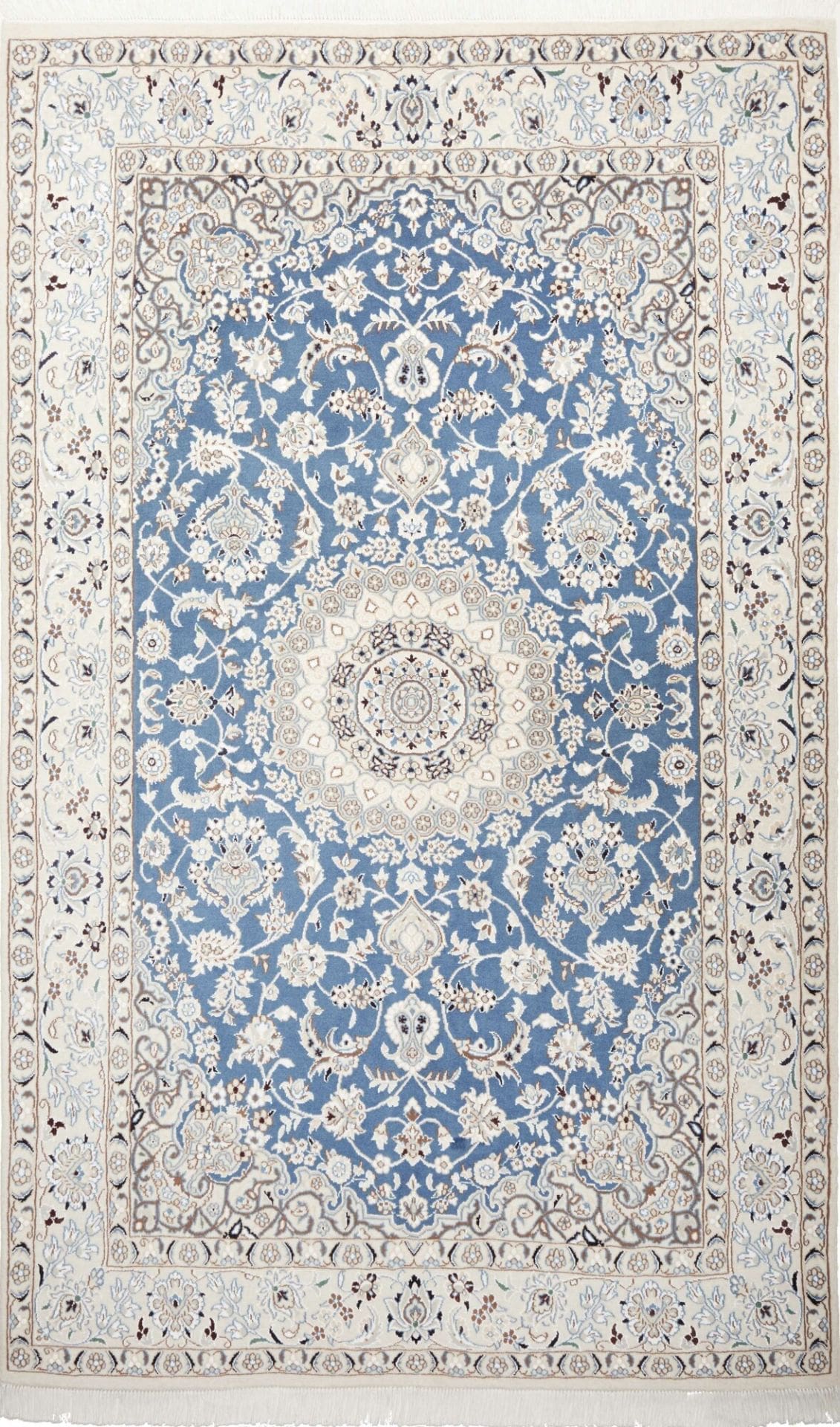 Exklusiver Nain Teppich 146 x 238cm - Handgeknüpft, Perserteppich