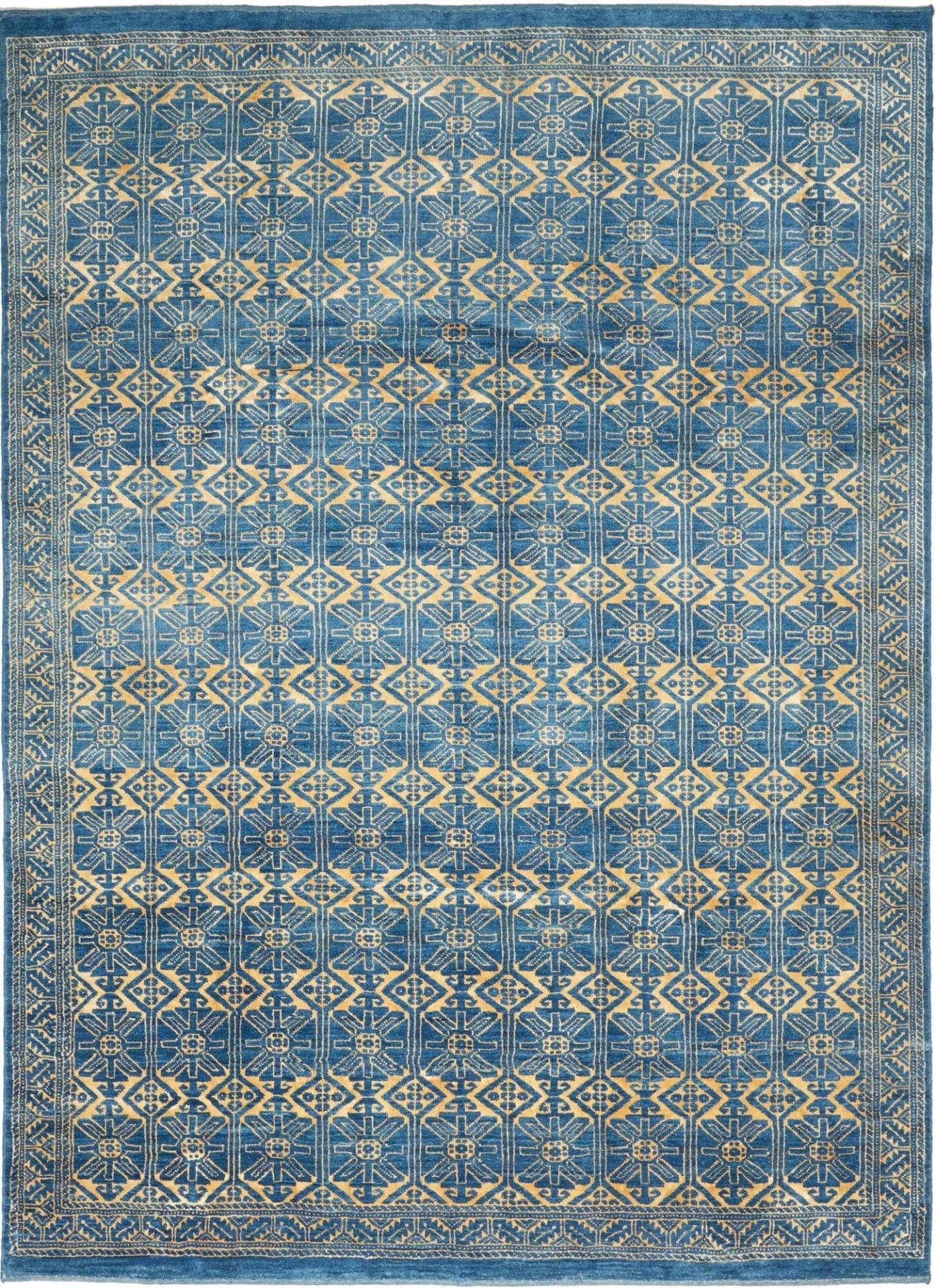 Gabbeh Teppich 203 x 271 cm, weiche Schurwolle, handgeknüpft