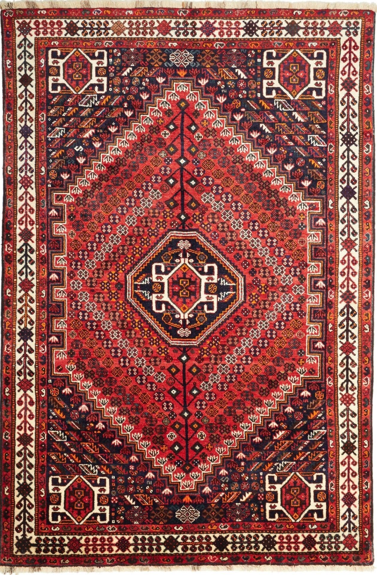 Gashghai Teppich 173 x 254 cm - Handgeknüpft, Nomadenstil, Wolle