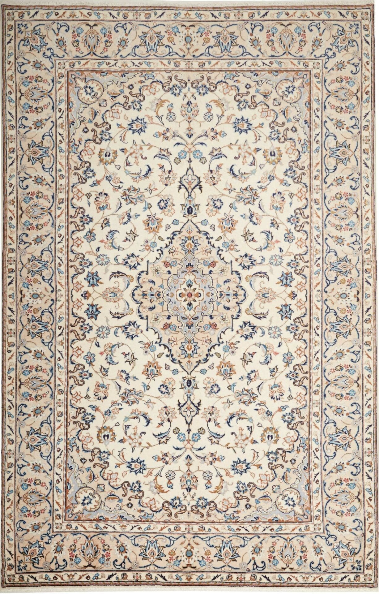 Kashan Teppich 195 x 300cm | Handgeknüpft | Perserteppich